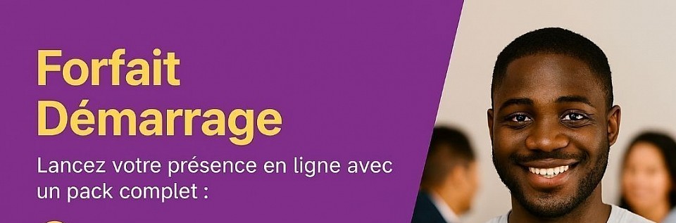 Notre forfait « Démarrage » ou Pack Mini est conçu pour les entreprises désirant établir leur présence en ligne de manière efficace. Services inclus :  Création de contenu pour les réseaux sociaux (3 publications par semaine) Gestion des comptes sur les réseaux sociaux Analyse des performances Tarifs :  50 000 Fcfa/mois (engagement 3 mois) 40 000 Fcfa/mois (engagement 6 mois) 35 000 Fcfa/mois (engagement 12 mois)  Ce forfait est idéal pour les entreprises souhaitant expérimenter le marketing digital sans engagement à long terme. N’hésitez pas à nous contacter pour obtenir davantage d’informations sur nos offres et discuter de vos besoins en marketing digital.