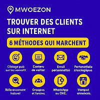 Trouvez des clients sur l'internet 6 Méthodes qui marche